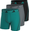 adidas Men's All Day Mesh 3-Pack Boxer Brief-1