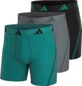 adidas Men's All Day Mesh 3-Pack Boxer Brief-1