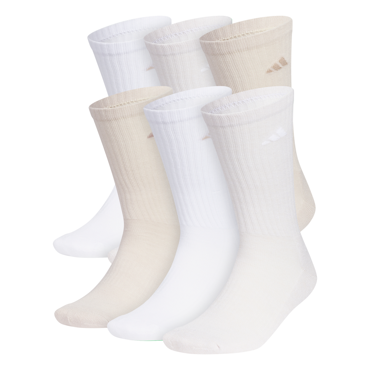 adidas Men's Athletic Cushioned 6-Pack Crew Sock-1