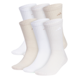 adidas Men's Athletic Cushioned 6-Pack Crew Sock-1