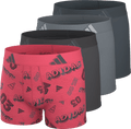 adidas Youth Microfiber Graphic 4-Pack Boxer Brief-1