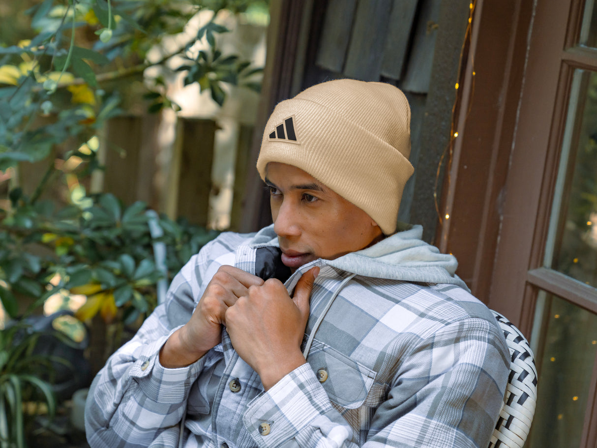adidas Men's Postseason Fold Beanie-6