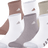 adidas Girl's Athletic Cushioned 6-Pack Quarter Sock-1