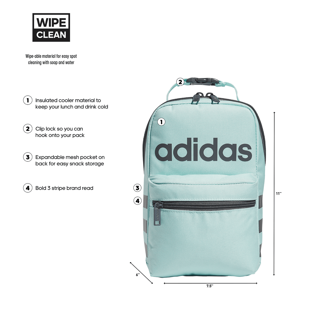 adidas Santiago 2 Lunch Bag-2