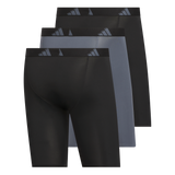 adidas Men's All Day Microfiber 3-Pack Long Boxer Brief-5