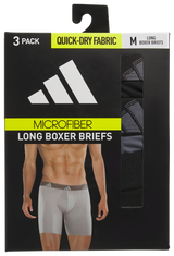 adidas Men's All Day Microfiber 3-Pack Long Boxer Brief-8