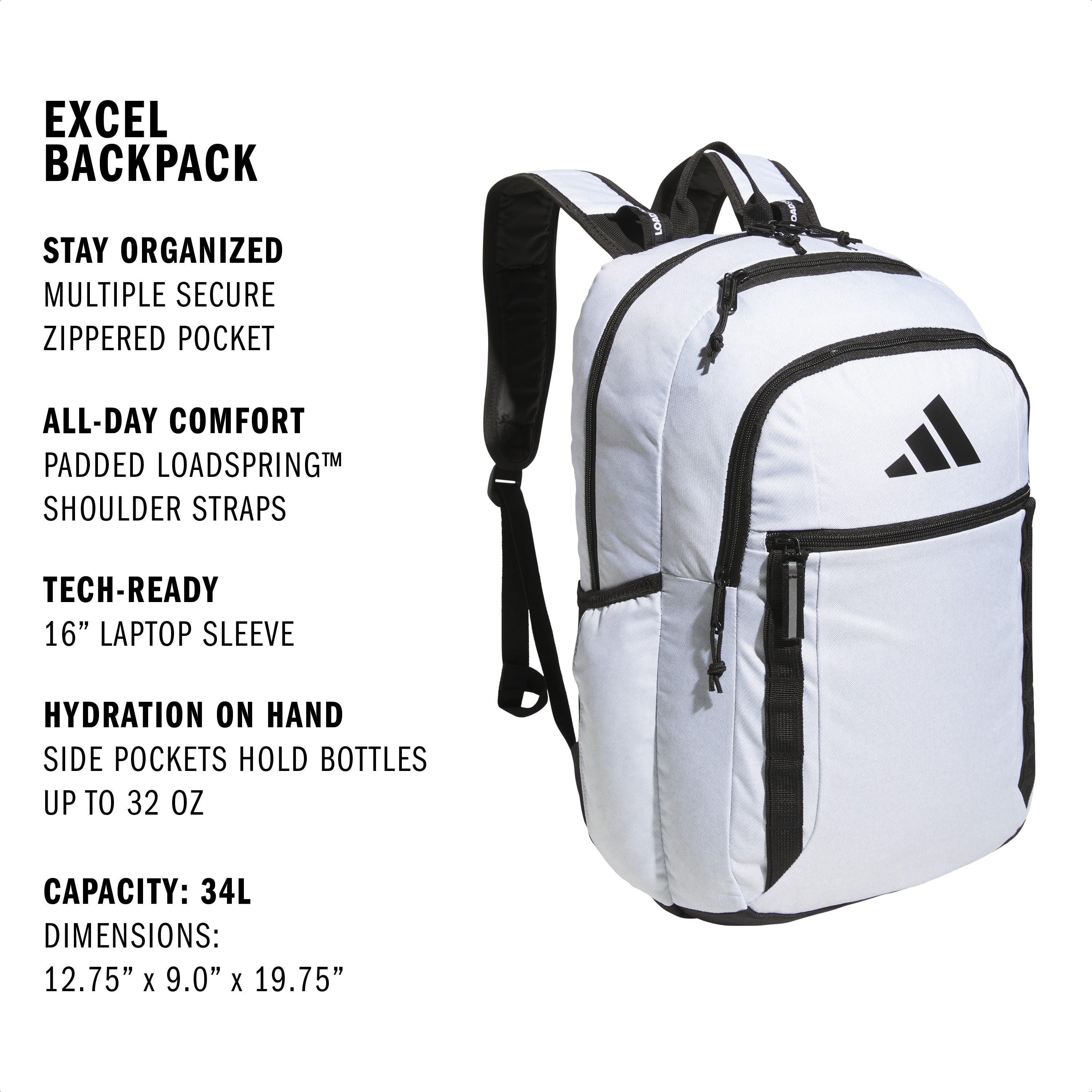 adidas Excel 7 Backpack | League Outfitters
