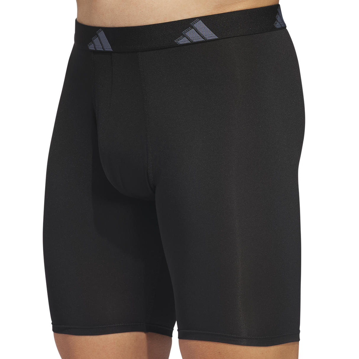 adidas Men's All Day Microfiber 3-Pack Long Boxer Brief-3
