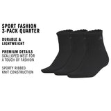 adidas Women's Sport Fashion 3-Pack Quarter Sock-2