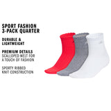 adidas Women's Sport Fashion 3-Pack Quarter Sock-2