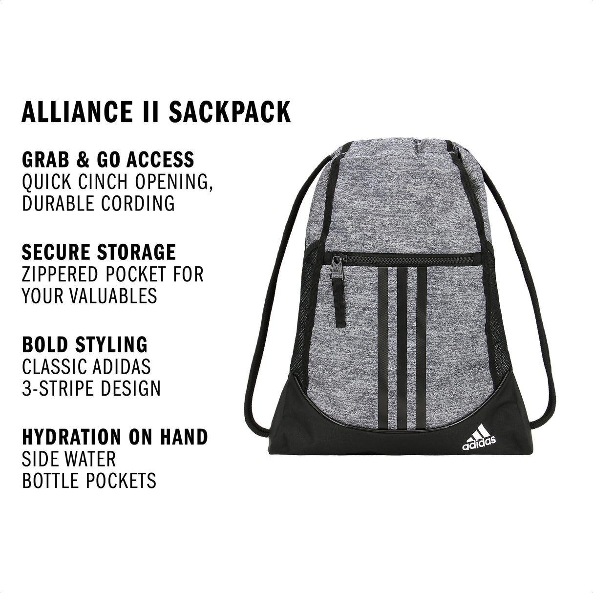 adidas Alliance II Sackpack-2