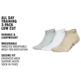 adidas Men's All Day Training 3-Pack Low Cut Sock-2