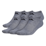 adidas Men's Athletic Cushioned 6-Pack No Show Sock-1