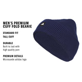 adidas Men's Premium Cuff Fold Beanie-3