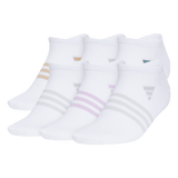 adidas Women's Superlite 3.0 6-Pack No Show Sock-1