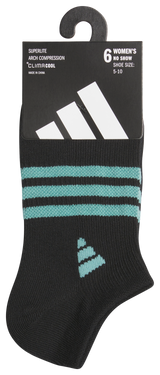 adidas Women's Superlite 3.0 6-Pack No Show Sock-8