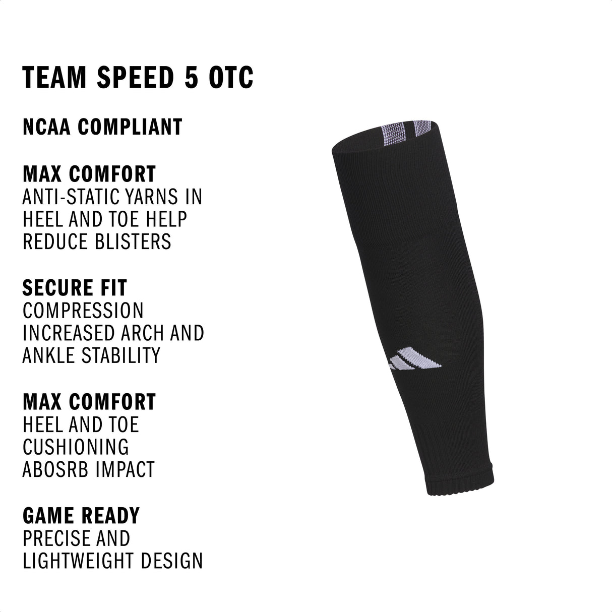adidas Team Speed 5 OTC Sock-2