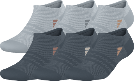 adidas Women's Superlite 3.0 6-Pack No Show Sock-1