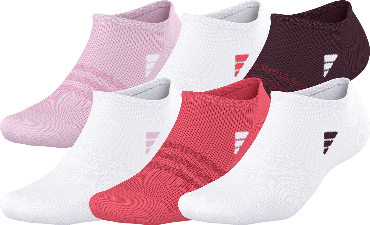 adidas Women's Superlite 3.0 6-Pack No Show Sock-1