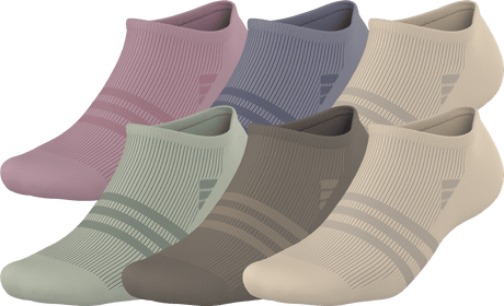 adidas Women's Superlite 3.0 6-Pack No Show Sock-1