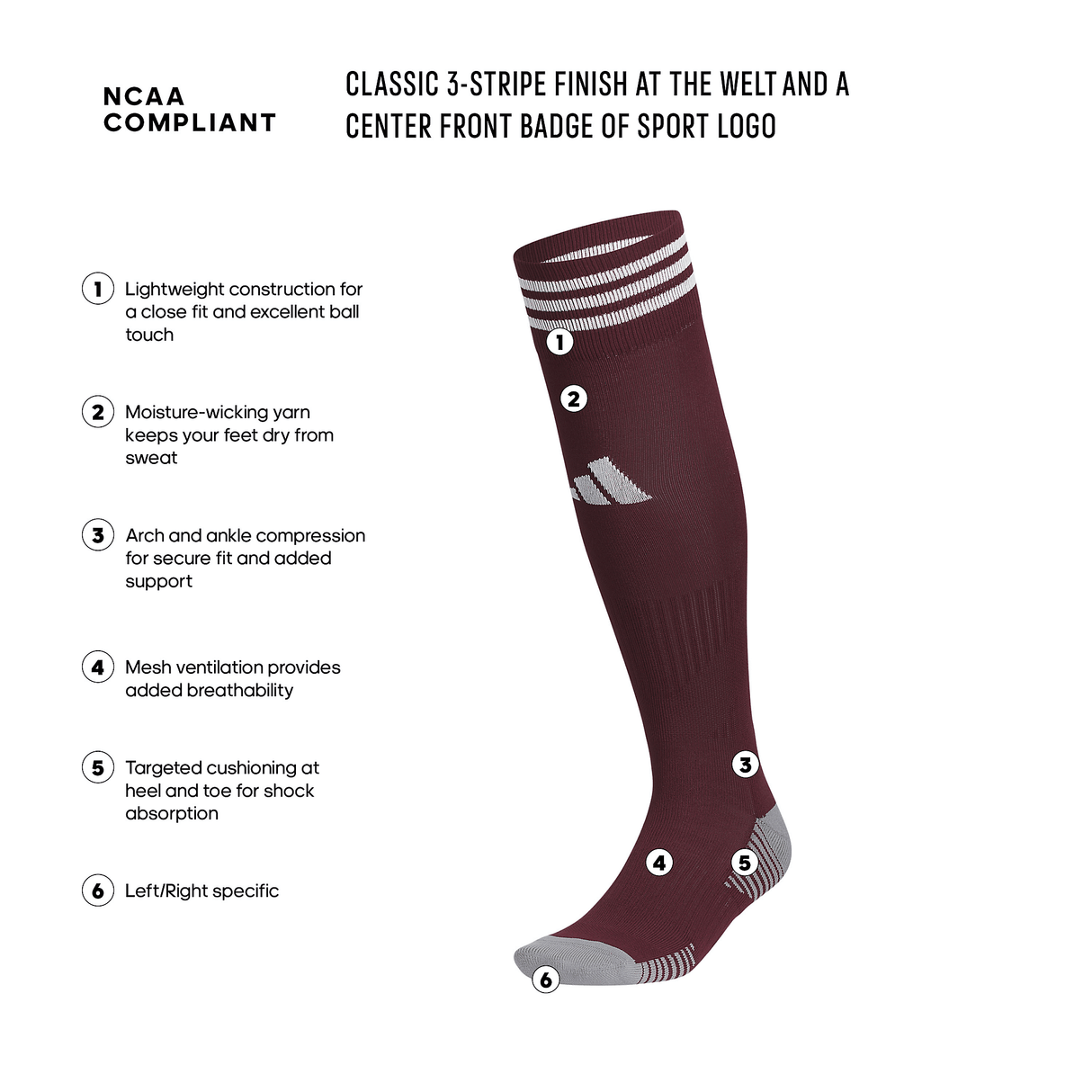 adidas Copa Zone Cushion 5 OTC Sock-2