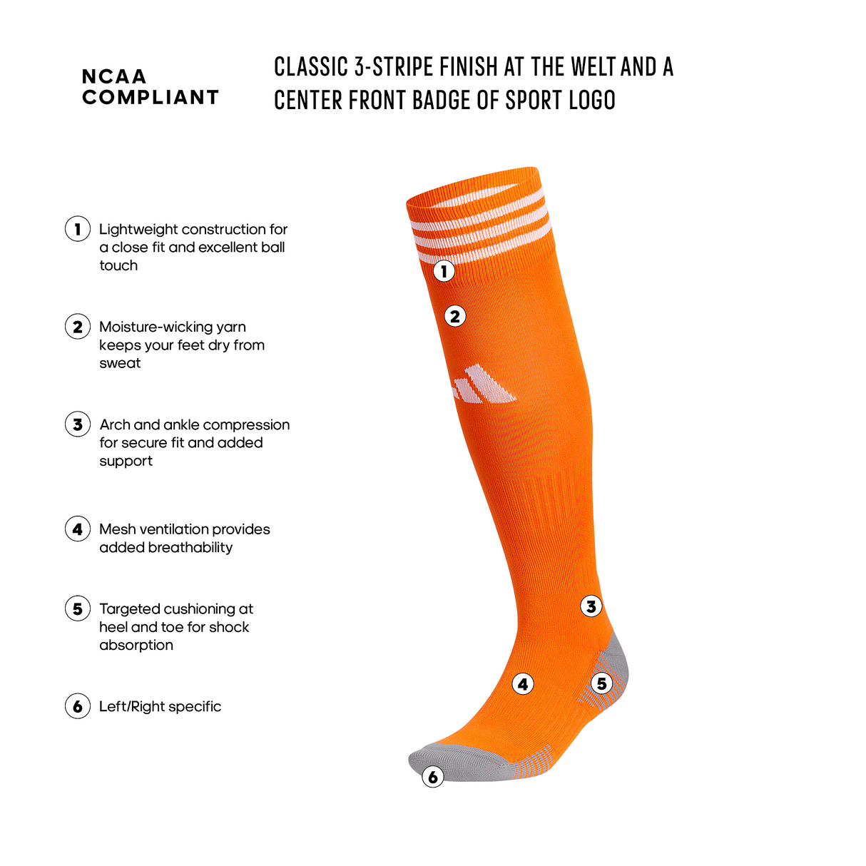 adidas Copa Zone Cushion 5 OTC Sock-2