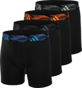 adidas Youth Microfiber 4-Pack Long Boxer Brief-1