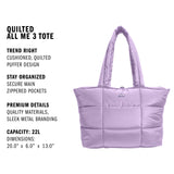 adidas Quilted All Me 3 Tote-2