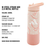 adidas M Steel Straw 600 2.0 Metal Bottle-2