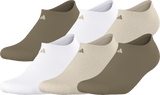 adidas Men's Athletic Cushioned 6-Pack No Show Sock-1