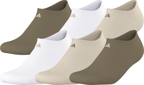 adidas Men's Athletic Cushioned 6-Pack No Show Sock-1
