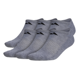 adidas Men's Athletic Cushioned 6-Pack No Show Sock-1