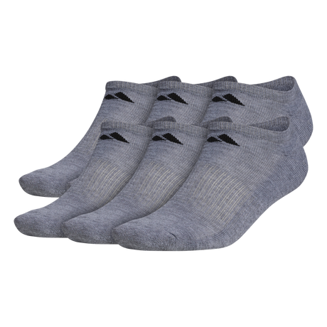 adidas Men's Athletic Cushioned 6-Pack No Show Sock-1