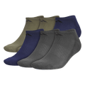 adidas Men's Athletic Cushioned 6-Pack No Show Sock-1
