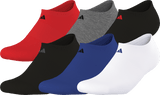 adidas Men's Athletic Cushioned 6-Pack No Show Sock-1