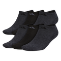 adidas Men's Athletic Cushioned 6-Pack No Show Sock-1