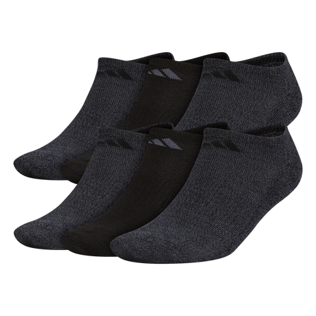 adidas Men's Athletic Cushioned 6-Pack No Show Sock-1
