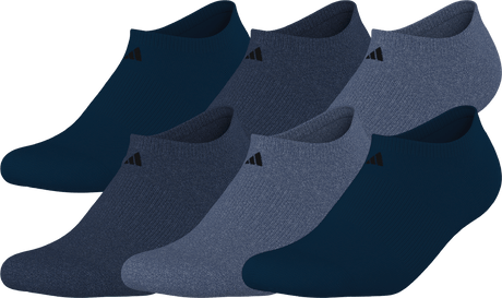 adidas Men's Athletic Cushioned 6-Pack No Show Sock-1