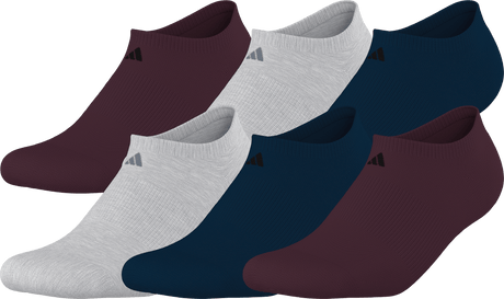 adidas Men's Athletic Cushioned 6-Pack No Show Sock-1