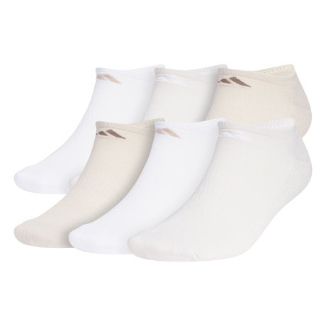 adidas Men's Athletic Cushioned 6-Pack No Show Sock-1