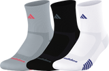 adidas Men's Tech 3-Pack High Quarter Sock-1