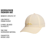 adidas Women's Seersucker Fashion Hat-3