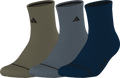 adidas Men's Cushioned Sport 4.0 3-Pack High Quarter Sock-1