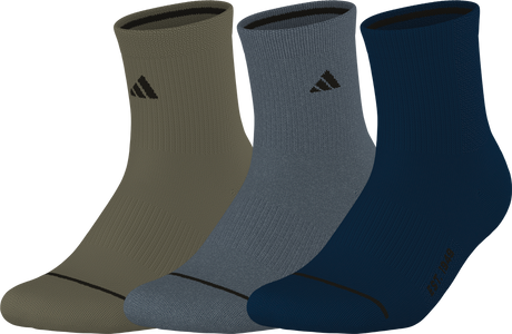 adidas Men's Cushioned Sport 4.0 3-Pack High Quarter Sock-1