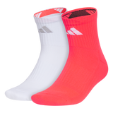 adidas Pure Training 2-Pack High Quarter Sock-1