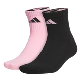 adidas Pure Training 2-Pack High Quarter Sock-1