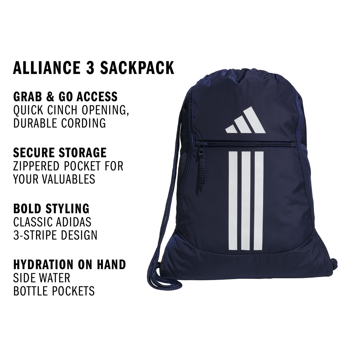 adidas Alliance 3 Sackpack-2