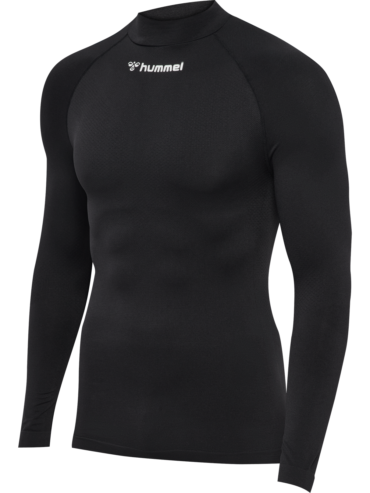 hummel Men's Baselayer Comfort 2.0 Mockneck Tee Long Sleeve-1