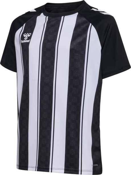 hummel Youth Match Striped Short Sleeve Jersey-1