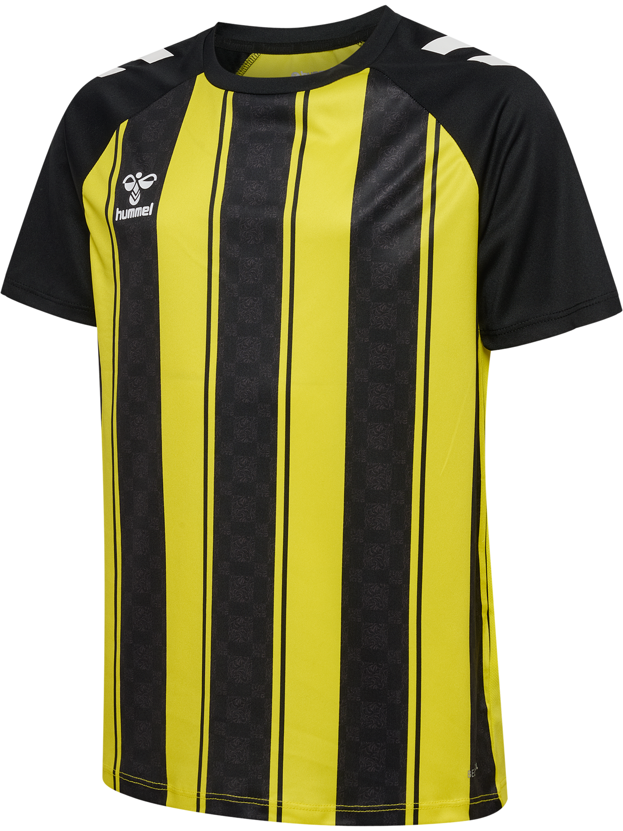 hummel Youth Match Striped Short Sleeve Jersey-1